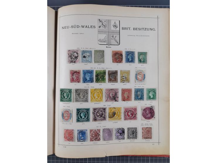 1854/90 (ca.), Afghanistan to Zululand, magnificent unused and used collection, only classical and semi-classical issues nice
