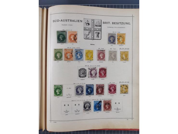 1854/90 (ca.), Afghanistan to Zululand, magnificent unused and used collection, only classical and semi-classical issues nice