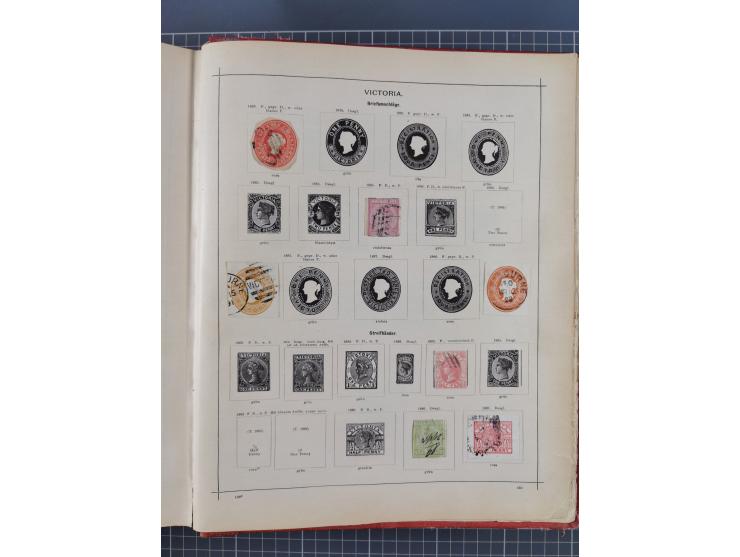 1854/90 (ca.), Afghanistan to Zululand, magnificent unused and used collection, only classical and semi-classical issues nice