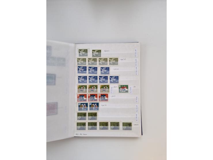 1920/2001, postfrischer, ungebrauchte und gestempelter Bestand in 8 großen Kartons, dabei Sammlungen Bund mit Posthorn, Berli