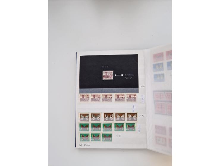 1920/2001, postfrischer, ungebrauchte und gestempelter Bestand in 8 großen Kartons, dabei Sammlungen Bund mit Posthorn, Berli