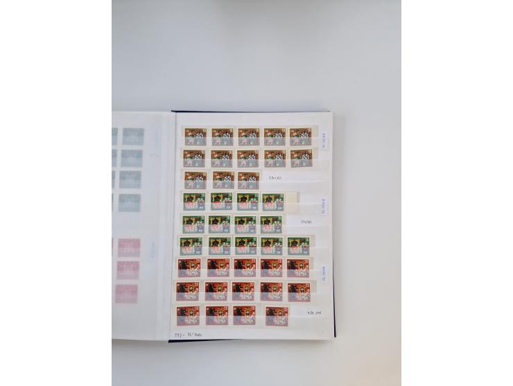 1920/2001, postfrischer, ungebrauchte und gestempelter Bestand in 8 großen Kartons, dabei Sammlungen Bund mit Posthorn, Berli