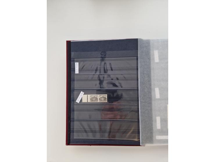 1920/2001, postfrischer, ungebrauchte und gestempelter Bestand in 8 großen Kartons, dabei Sammlungen Bund mit Posthorn, Berli