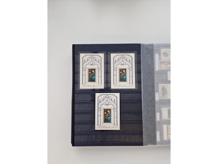 1920/2001, postfrischer, ungebrauchte und gestempelter Bestand in 8 großen Kartons, dabei Sammlungen Bund mit Posthorn, Berli