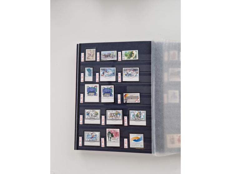 1920/2001, postfrischer, ungebrauchte und gestempelter Bestand in 8 großen Kartons, dabei Sammlungen Bund mit Posthorn, Berli