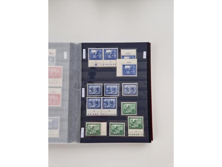 1920/2001, postfrischer, ungebrauchte und gestempelter Bestand in 8 großen Kartons, dabei Sammlungen Bund mit Posthorn, Berli