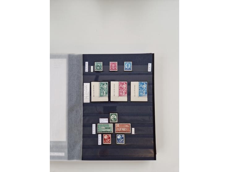 1920/2001, postfrischer, ungebrauchte und gestempelter Bestand in 8 großen Kartons, dabei Sammlungen Bund mit Posthorn, Berli