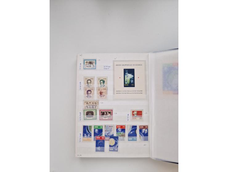 1920/2001, postfrischer, ungebrauchte und gestempelter Bestand in 8 großen Kartons, dabei Sammlungen Bund mit Posthorn, Berli