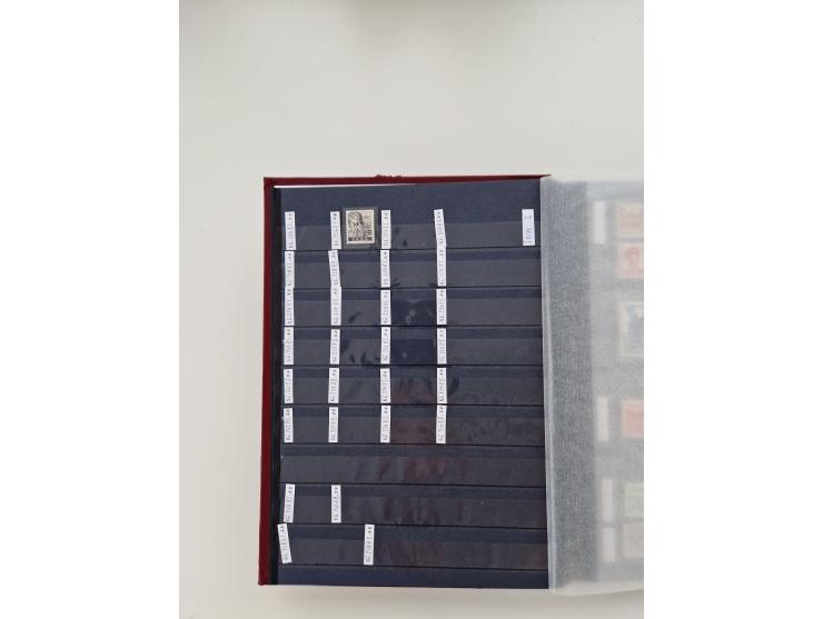 1920/2001, postfrischer, ungebrauchte und gestempelter Bestand in 8 großen Kartons, dabei Sammlungen Bund mit Posthorn, Berli