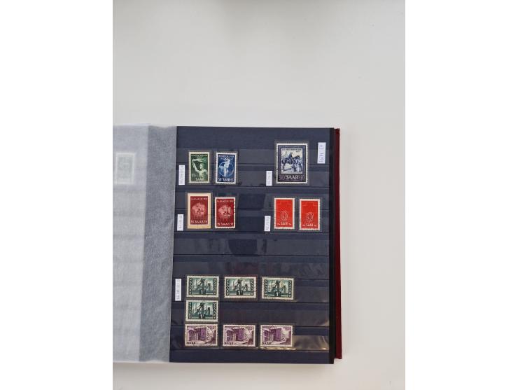 1920/2001, postfrischer, ungebrauchte und gestempelter Bestand in 8 großen Kartons, dabei Sammlungen Bund mit Posthorn, Berli