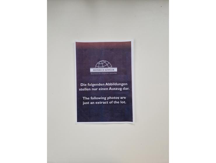 1949/70 (ca.), geschätzt über 500 Briefe und Karten, dabei R-Briefe, Einzel- und Mehrfachfrankaturen mit besseren, Paketkarte