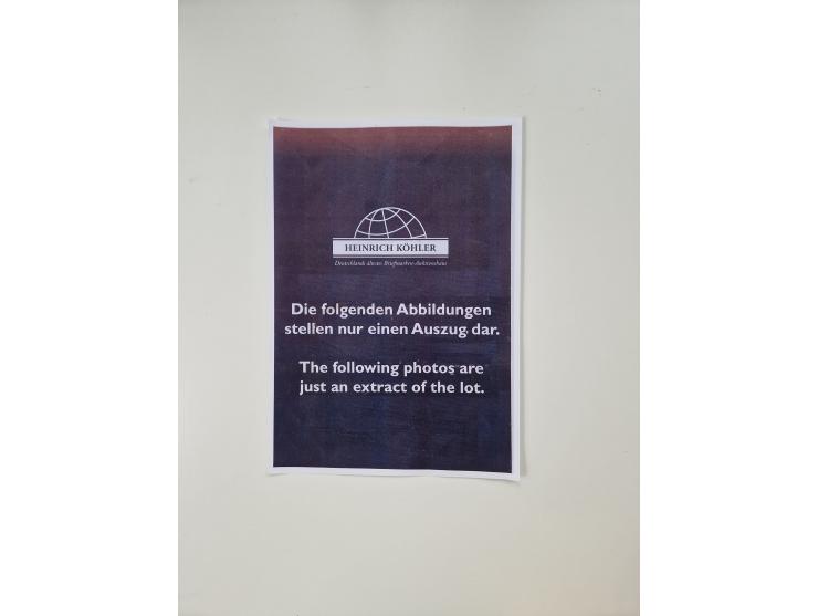 1945/48, geschätzt 500 Briefe, Karten und Ganzsachen mit vielen R-Briefen, Sammlerpost mit Satz- und Buntfrankaturen, Einzel-