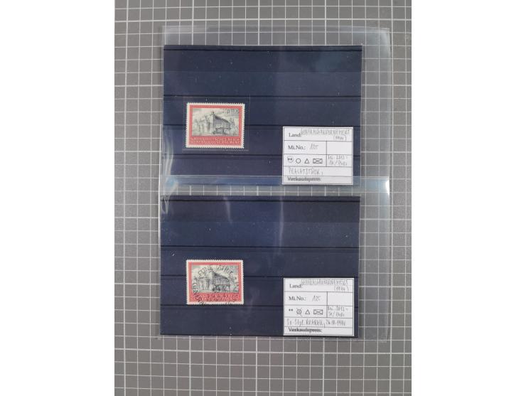 1872/1944, ungebrauchter und meist gestempelter, umfangreicher Sammlungsbestand von Marken und Briefen, jedes Stück mit ausfü