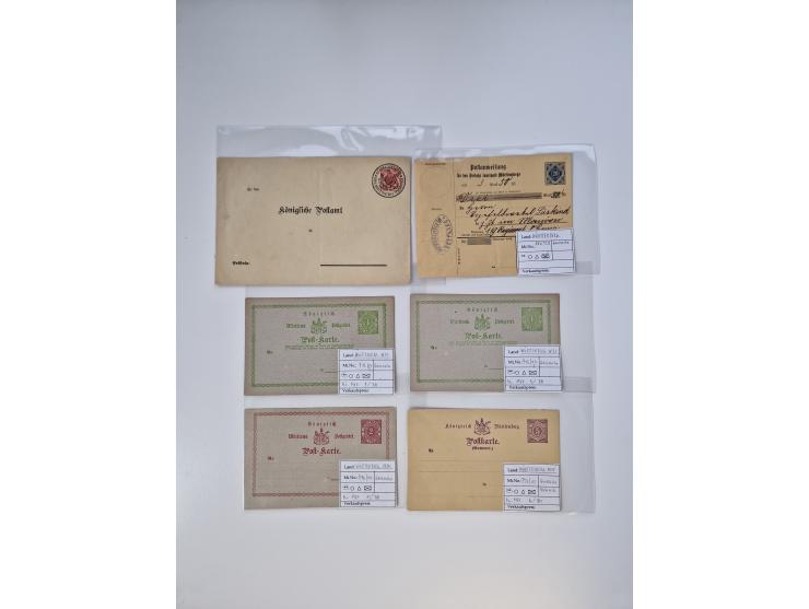 1820/70 (ca.), etwa 200/300 Briefe, Karten und Ganzsachen, dabei einiges interessante Material.