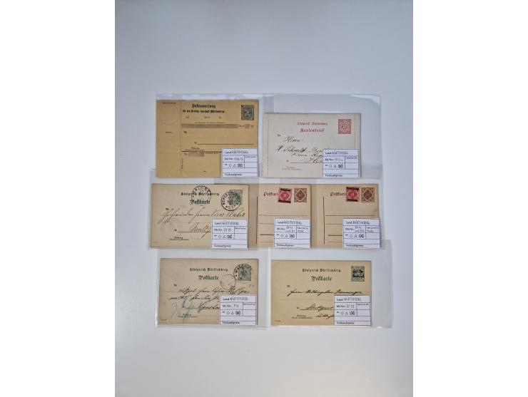 1820/70 (ca.), etwa 200/300 Briefe, Karten und Ganzsachen, dabei einiges interessante Material.