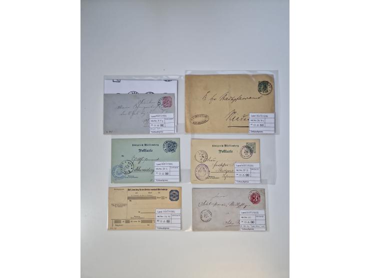 1820/70 (ca.), etwa 200/300 Briefe, Karten und Ganzsachen, dabei einiges interessante Material.