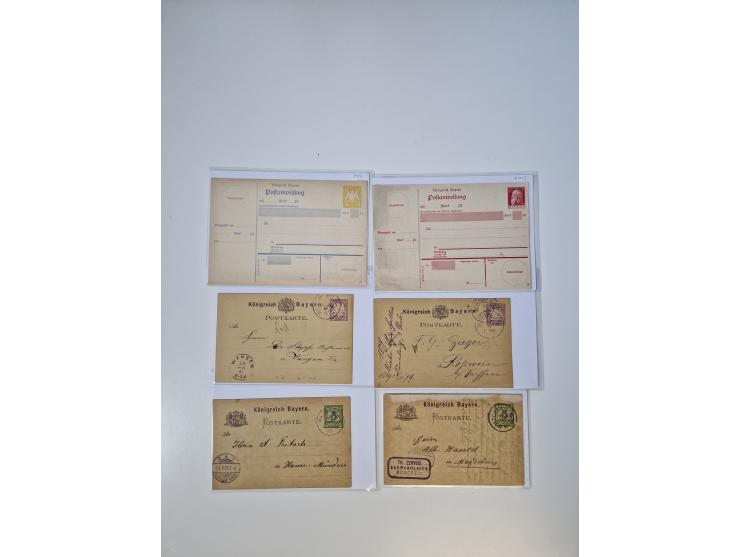 1820/70 (ca.), etwa 200/300 Briefe, Karten und Ganzsachen, dabei einiges interessante Material.
