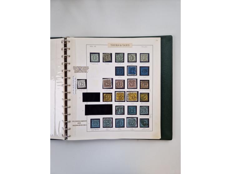 1852/66, ungebrauchte und gestempelte Sammlung mit vielen Einheiten, dabei schöner Ungebraucht-Teil mit Mi. 4-6, 6b, 12, 16 i