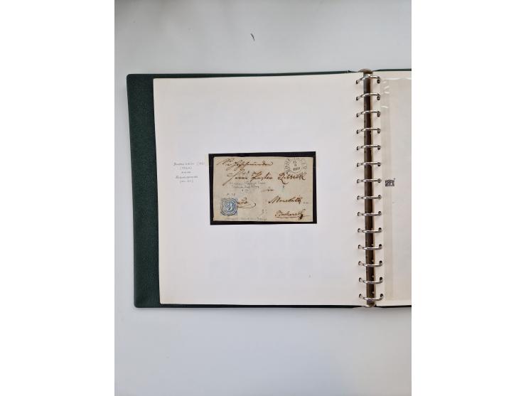 1852/66, ungebrauchte und gestempelte Sammlung mit vielen Einheiten, dabei schöner Ungebraucht-Teil mit Mi. 4-6, 6b, 12, 16 i