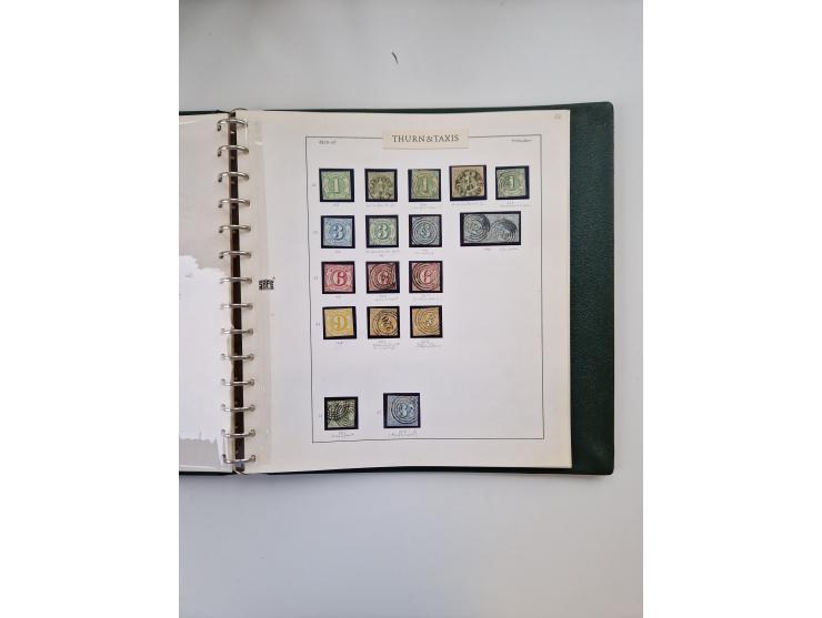 1852/66, ungebrauchte und gestempelte Sammlung mit vielen Einheiten, dabei schöner Ungebraucht-Teil mit Mi. 4-6, 6b, 12, 16 i