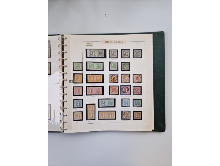 1852/66, ungebrauchte und gestempelte Sammlung mit vielen Einheiten, dabei schöner Ungebraucht-Teil mit Mi. 4-6, 6b, 12, 16 i