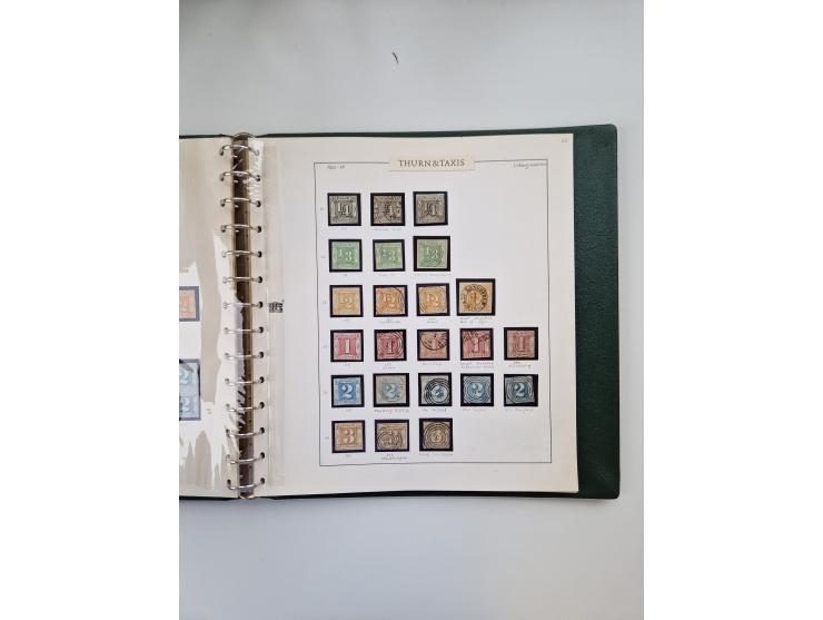 1852/66, ungebrauchte und gestempelte Sammlung mit vielen Einheiten, dabei schöner Ungebraucht-Teil mit Mi. 4-6, 6b, 12, 16 i