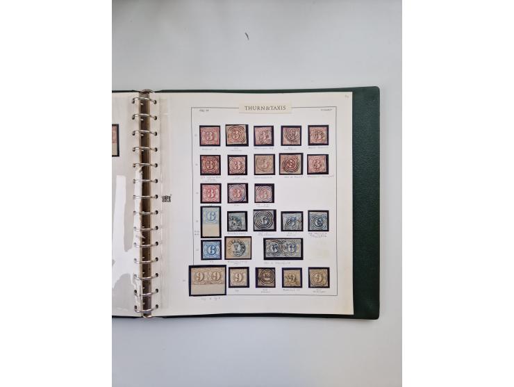 1852/66, ungebrauchte und gestempelte Sammlung mit vielen Einheiten, dabei schöner Ungebraucht-Teil mit Mi. 4-6, 6b, 12, 16 i