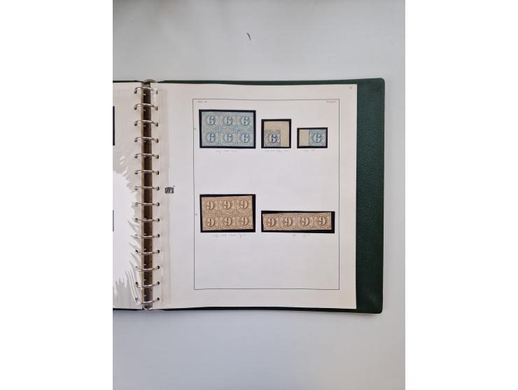 1852/66, ungebrauchte und gestempelte Sammlung mit vielen Einheiten, dabei schöner Ungebraucht-Teil mit Mi. 4-6, 6b, 12, 16 i