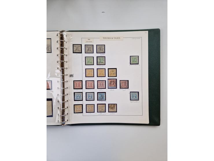 1852/66, ungebrauchte und gestempelte Sammlung mit vielen Einheiten, dabei schöner Ungebraucht-Teil mit Mi. 4-6, 6b, 12, 16 i