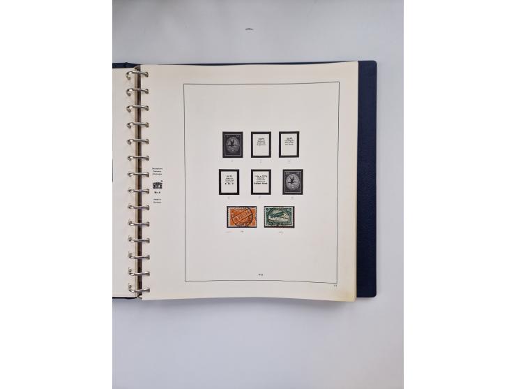 1872/45, ungebrauchter, teils postfrische, und gestempelte Sammlung mit u.a. Bl.1-3, SAF auf Karte sowie kleinem Teil Besetzu