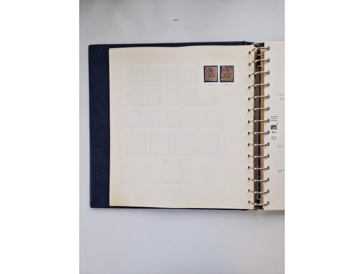 1872/45, ungebrauchter, teils postfrische, und gestempelte Sammlung mit u.a. Bl.1-3, SAF auf Karte sowie kleinem Teil Besetzu