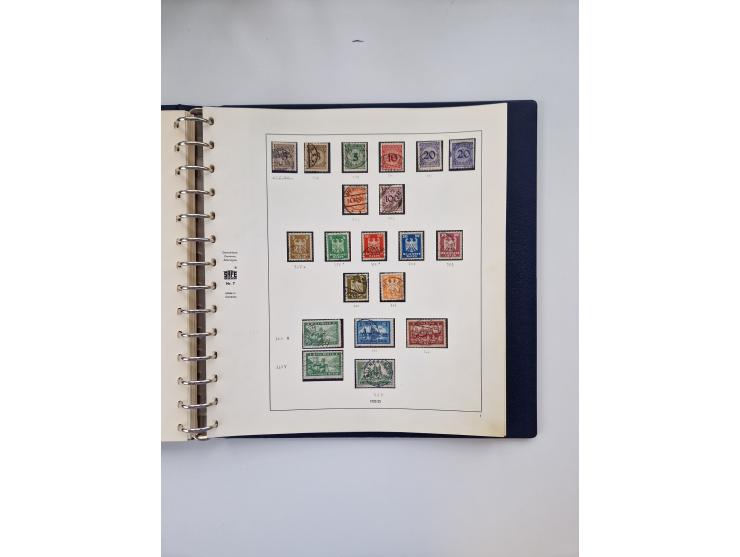 1872/45, ungebrauchter, teils postfrische, und gestempelte Sammlung mit u.a. Bl.1-3, SAF auf Karte sowie kleinem Teil Besetzu