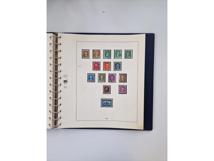 1872/45, ungebrauchter, teils postfrische, und gestempelte Sammlung mit u.a. Bl.1-3, SAF auf Karte sowie kleinem Teil Besetzu