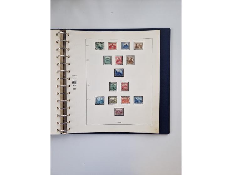 1872/45, ungebrauchter, teils postfrische, und gestempelte Sammlung mit u.a. Bl.1-3, SAF auf Karte sowie kleinem Teil Besetzu