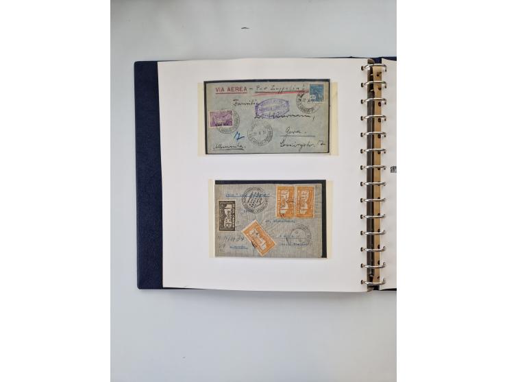 1872/45, ungebrauchter, teils postfrische, und gestempelte Sammlung mit u.a. Bl.1-3, SAF auf Karte sowie kleinem Teil Besetzu