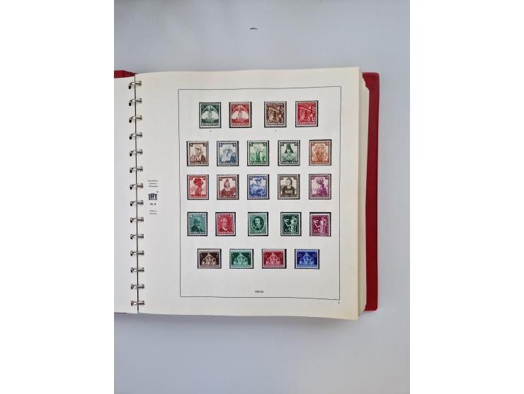 1872/45, ungebrauchter, teils postfrische, und gestempelte Sammlung mit u.a. Bl.1-3, SAF auf Karte sowie kleinem Teil Besetzu