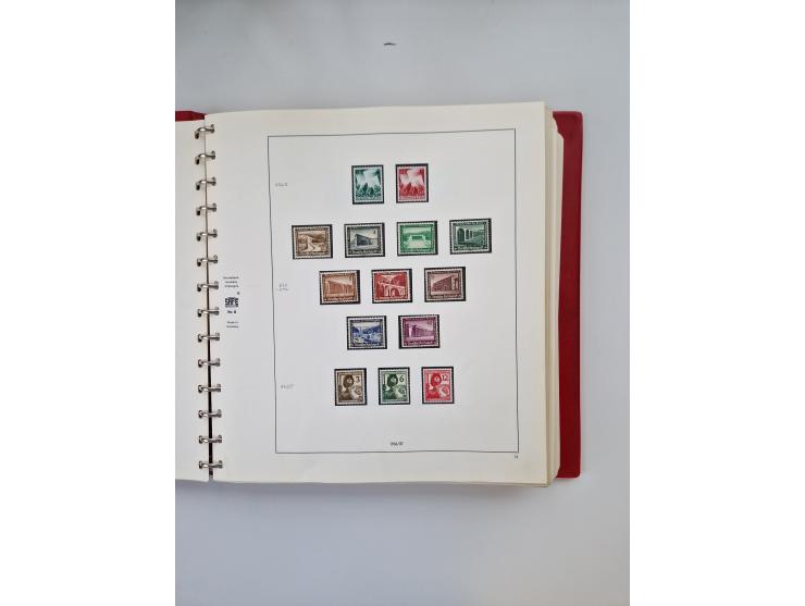 1872/45, ungebrauchter, teils postfrische, und gestempelte Sammlung mit u.a. Bl.1-3, SAF auf Karte sowie kleinem Teil Besetzu