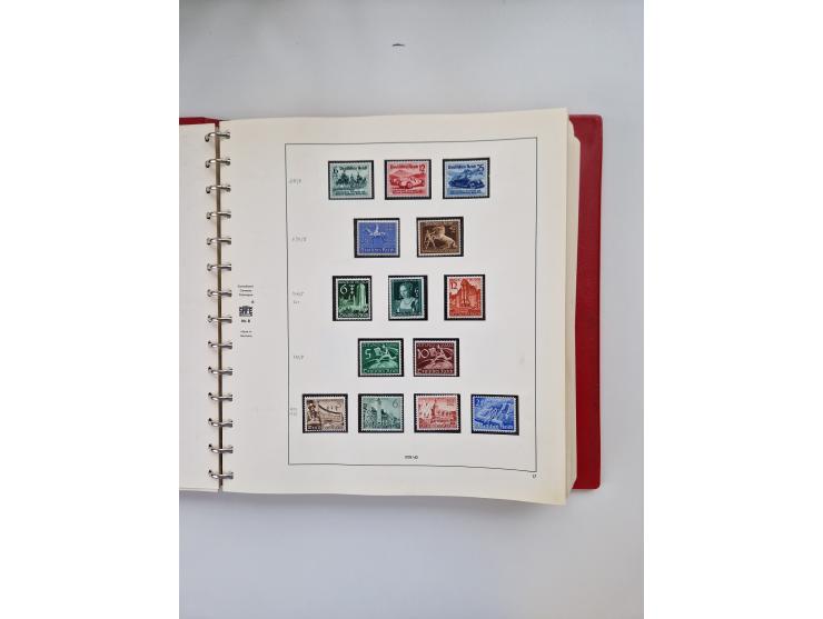 1872/45, ungebrauchter, teils postfrische, und gestempelte Sammlung mit u.a. Bl.1-3, SAF auf Karte sowie kleinem Teil Besetzu