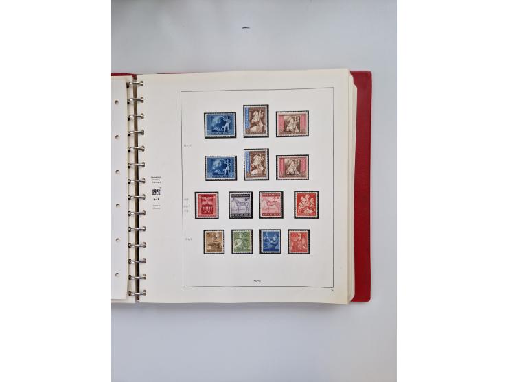 1872/45, ungebrauchter, teils postfrische, und gestempelte Sammlung mit u.a. Bl.1-3, SAF auf Karte sowie kleinem Teil Besetzu