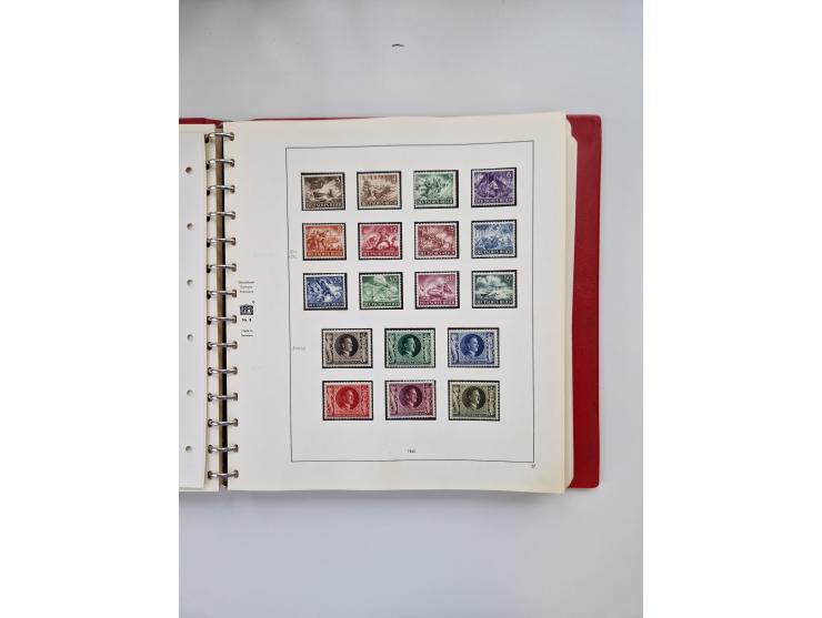 1872/45, ungebrauchter, teils postfrische, und gestempelte Sammlung mit u.a. Bl.1-3, SAF auf Karte sowie kleinem Teil Besetzu