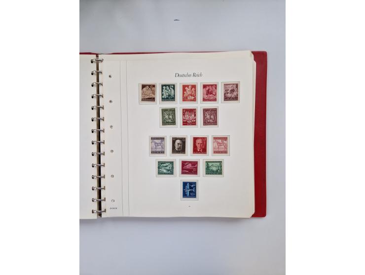 1872/45, ungebrauchter, teils postfrische, und gestempelte Sammlung mit u.a. Bl.1-3, SAF auf Karte sowie kleinem Teil Besetzu