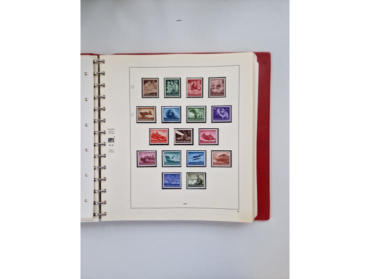 1872/45, ungebrauchter, teils postfrische, und gestempelte Sammlung mit u.a. Bl.1-3, SAF auf Karte sowie kleinem Teil Besetzu