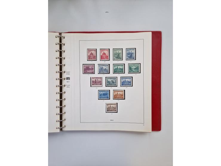 1872/45, ungebrauchter, teils postfrische, und gestempelte Sammlung mit u.a. Bl.1-3, SAF auf Karte sowie kleinem Teil Besetzu