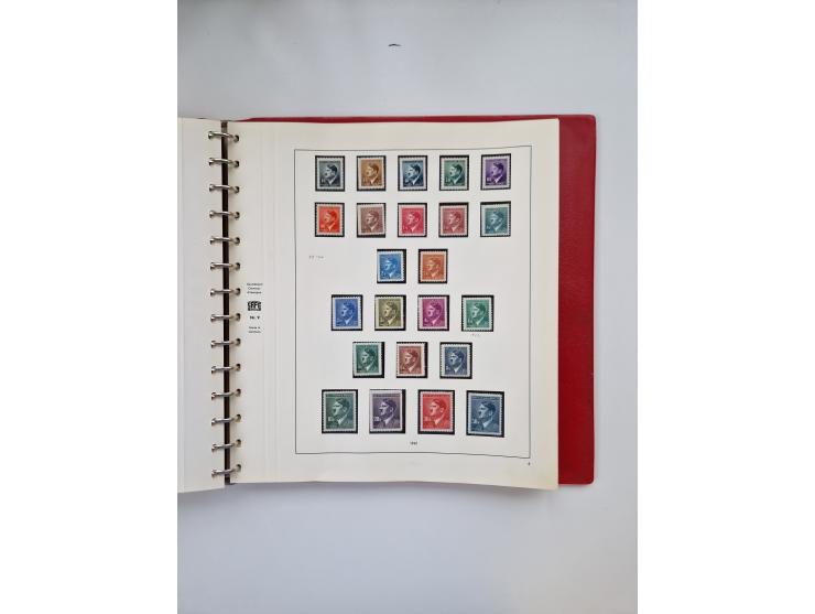 1872/45, ungebrauchter, teils postfrische, und gestempelte Sammlung mit u.a. Bl.1-3, SAF auf Karte sowie kleinem Teil Besetzu