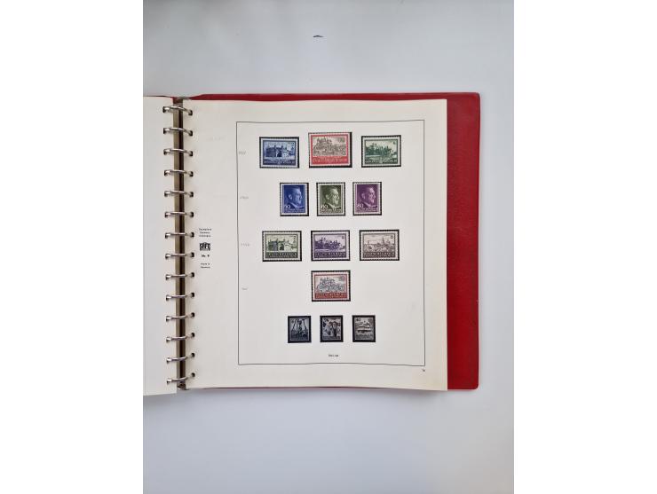 1872/45, ungebrauchter, teils postfrische, und gestempelte Sammlung mit u.a. Bl.1-3, SAF auf Karte sowie kleinem Teil Besetzu