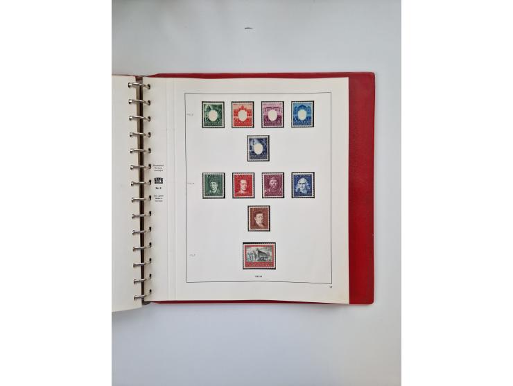 1872/45, ungebrauchter, teils postfrische, und gestempelte Sammlung mit u.a. Bl.1-3, SAF auf Karte sowie kleinem Teil Besetzu