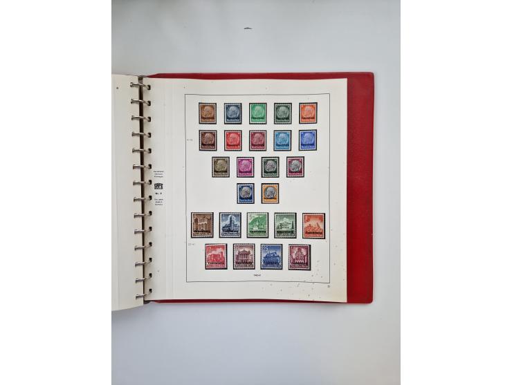 1872/45, ungebrauchter, teils postfrische, und gestempelte Sammlung mit u.a. Bl.1-3, SAF auf Karte sowie kleinem Teil Besetzu