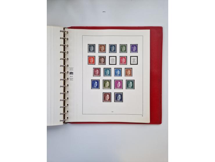 1872/45, ungebrauchter, teils postfrische, und gestempelte Sammlung mit u.a. Bl.1-3, SAF auf Karte sowie kleinem Teil Besetzu