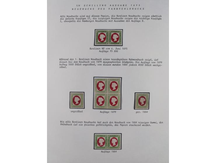 1867/79, ungebrauchte, wenig postfrische und gestempelte Sammlung, ab Mi.-Nr. 1I und 1II ungebraucht und gestempelt, Mi.-Nr. 