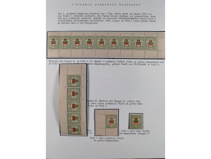 1867/79, ungebrauchte, wenig postfrische und gestempelte Sammlung, ab Mi.-Nr. 1I und 1II ungebraucht und gestempelt, Mi.-Nr. 